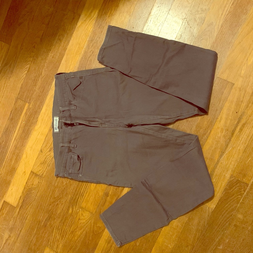 Madewell 9” High Rise Skinny Jeans Garment Dyed